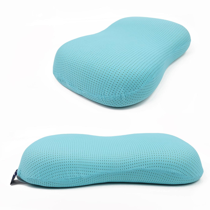 Ergonomically Contoured Silicone Neck Pillow