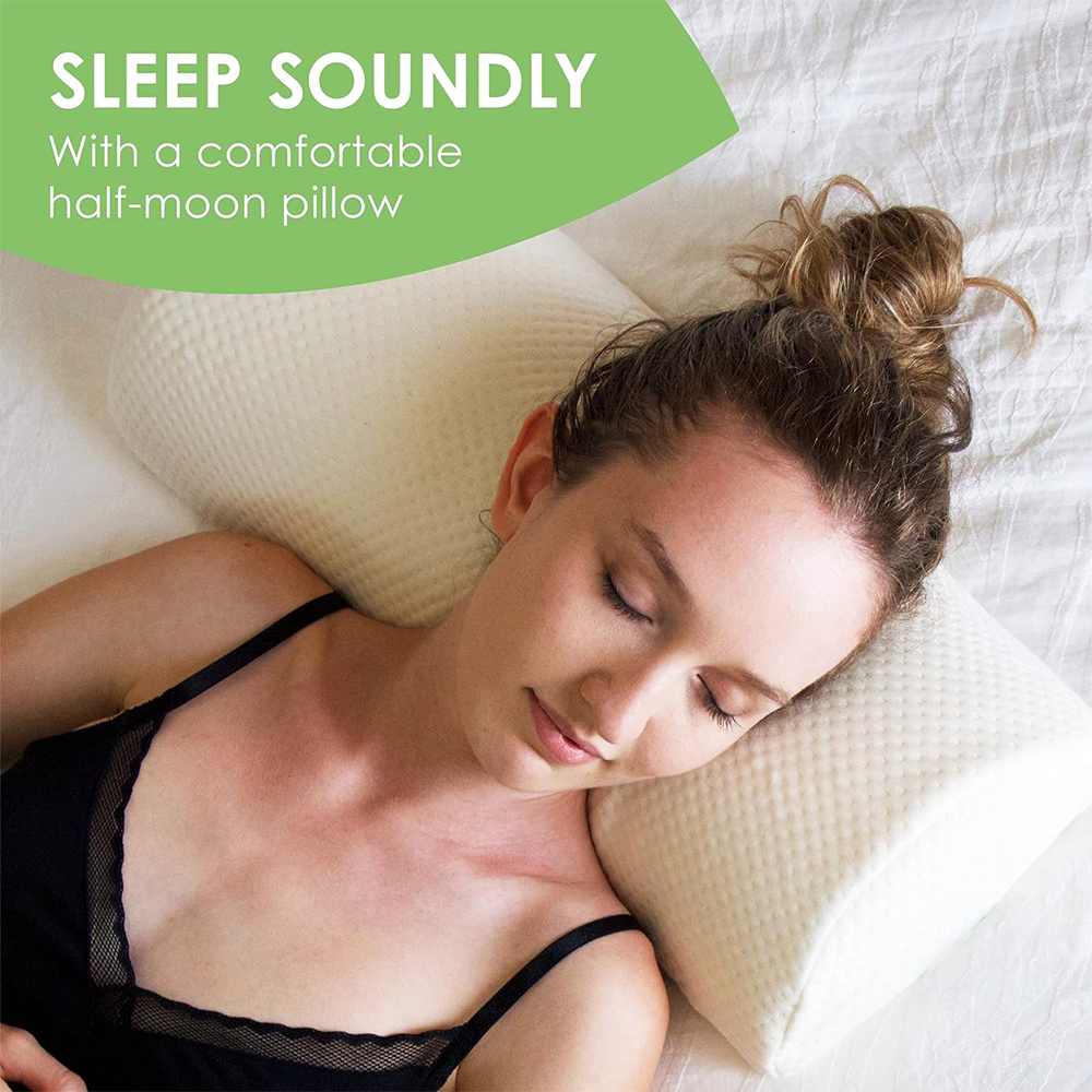 Benefits of using leg support pillows, half-moon pillows