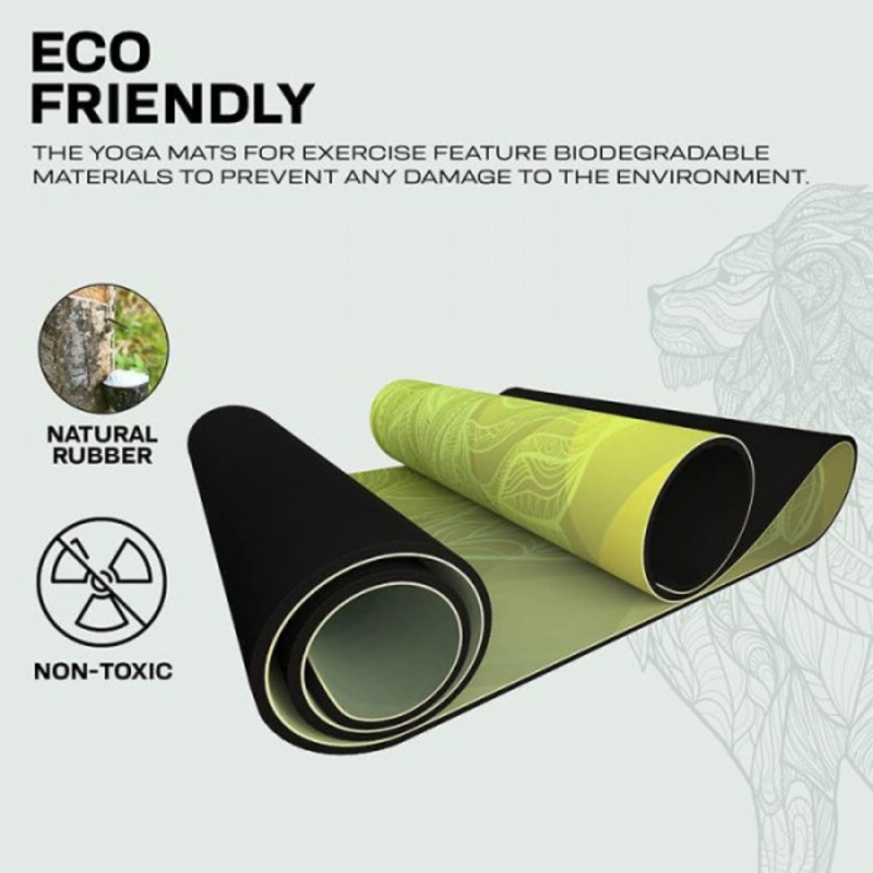 Non-toxic, non-irritating natural rubber yoga mat non-slip absorbent sweat - sweat resistant