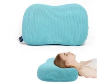 Ergonomically Contoured Silicone Neck Pillow