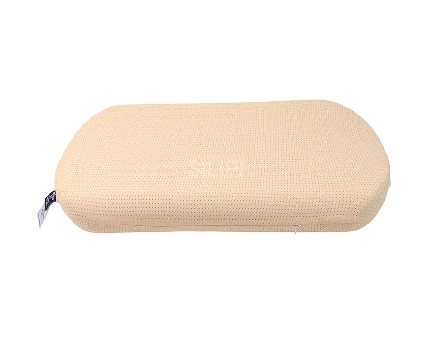 Silicone Support Pillow With Wavy Contour Design