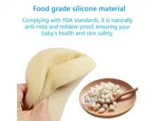 SILIPI Newborn Baby Shaping Silicone Pillow