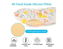 Ergonomic Baby Silicone Breathable Neck Pillow