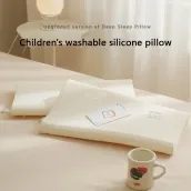 Soft and Breathable Children's Silicone Pillow