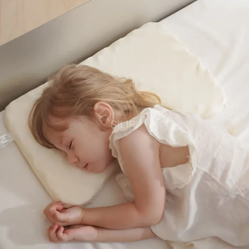 Soft and Breathable Children's Silicone Pillow