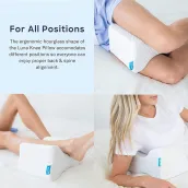 Orthopedic Pillow Knee Pillow | Memory Foam Pillows for Hip Pain