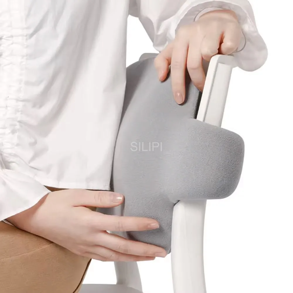 Patented backrest chair lumbar pillow memory foam lumbar support cushion