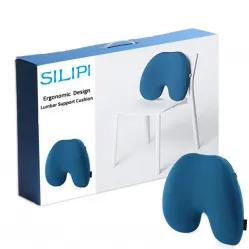 Lumbar support pillow for office, car and gaming chairs