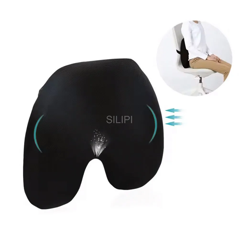 Lumbar support pillow for office, car and gaming chairs