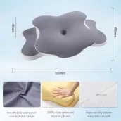 Custom Memory Foam Cervical Pillow Orthopedic Contour Pillow