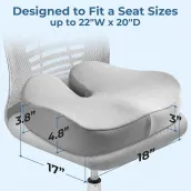 Seat Cushion for Office Chair - Tailbone Pressure Relief Cushion