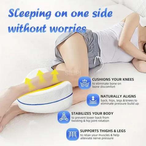 Orthopedic Leg Knee Pillow for Side Sleepers