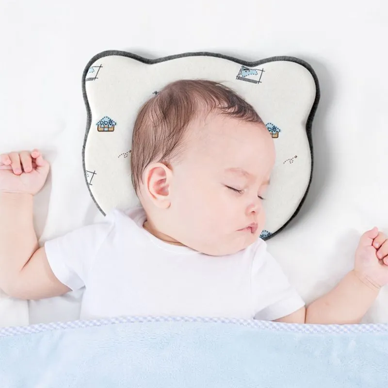 Machine washable baby shaping silicone pillow