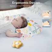 Removable Machine Washable Silicone Toddler Pillow