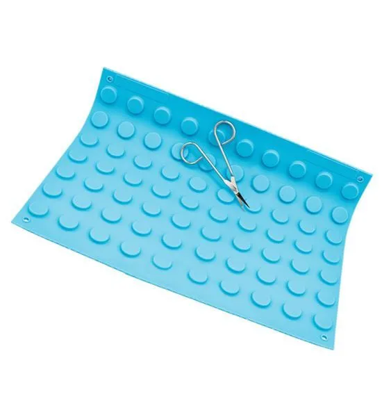 Custom Medical Grade Silicone Magnetic Instrument Mat For Hands-free Transfer Of Instruments