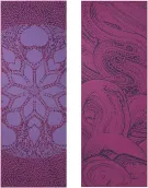 Wholesale Custom  6MM Thickness Double-sided ECO Friendly Non Slip Inspired Design Printing Yoga Mat