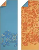 Wholesale Custom  6MM Thickness Double-sided ECO Friendly Non Slip Inspired Design Printing Yoga Mat