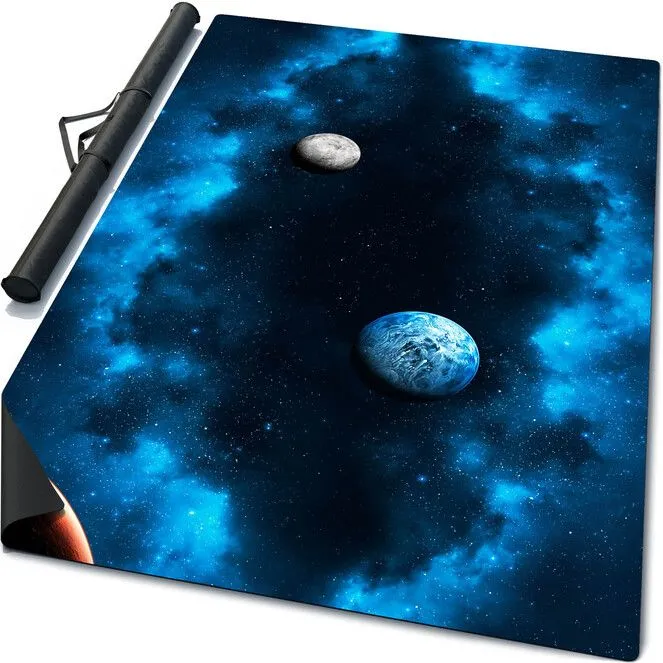 6' x 3' Neoprene Space Battle Mat, Large War Game Mat