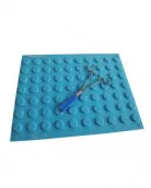 Surgery Unit Medical Mat For Surgical Sharps During a Procedure.