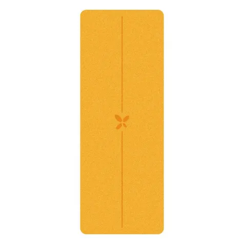 Upgrade the popular yellow scrub 5 mm thick dance fitness natural rubber yoga mat