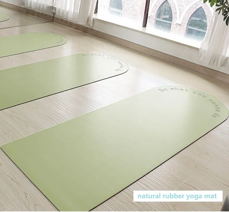 Custom yoga studio yoga mat Natural rubber anti-slip professional women's fitness mat