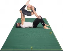 Eco Friendly Extra Wide and Long Exercise Mats for Durable Men and Women