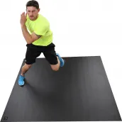 Eco Friendly Extra Wide and Long Exercise Mats for Durable Men and Women