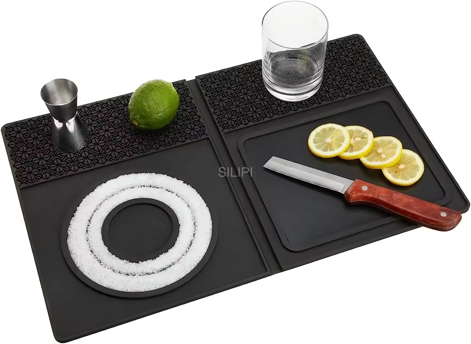 Wholesale High Quality Pvc Cutting Board Multipurpose Silicone Cocktail Prep Station Drying Mat