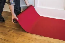 To Keep Your Floors From Getting Scratched And Scuffed 27" x 20' Neoprene Floor Runner