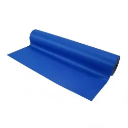 27&quot; X 15&#039; X 1.5MM Blue Neoprene Floor Runner For Protecting Carpets, Linoleum, Tile, Laminate