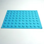 Blue Magnetic Silicone Mat 400mm x 300mm for Sterilization Tray and Surgical Equipment