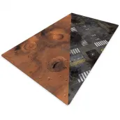 Customizable Wargaming Battle Mat with Non-Slip Surface for Precise Gameplay