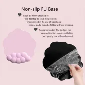 Mechanical keyboard hand rest Girls Cloud gradient mouse wrist rest memory cotton comfort massage pad