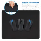 Thick mouse pad gaming desk mat is a must-have office accessory for computer video game enthusiasts