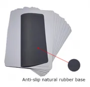 Sublimation-Ready Blank Mousepad Material with Non-Slip Rubber Base