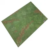 Tear-Resistant Wargaming Mat with Volcanic Terrain for High-Intensity Gameplay