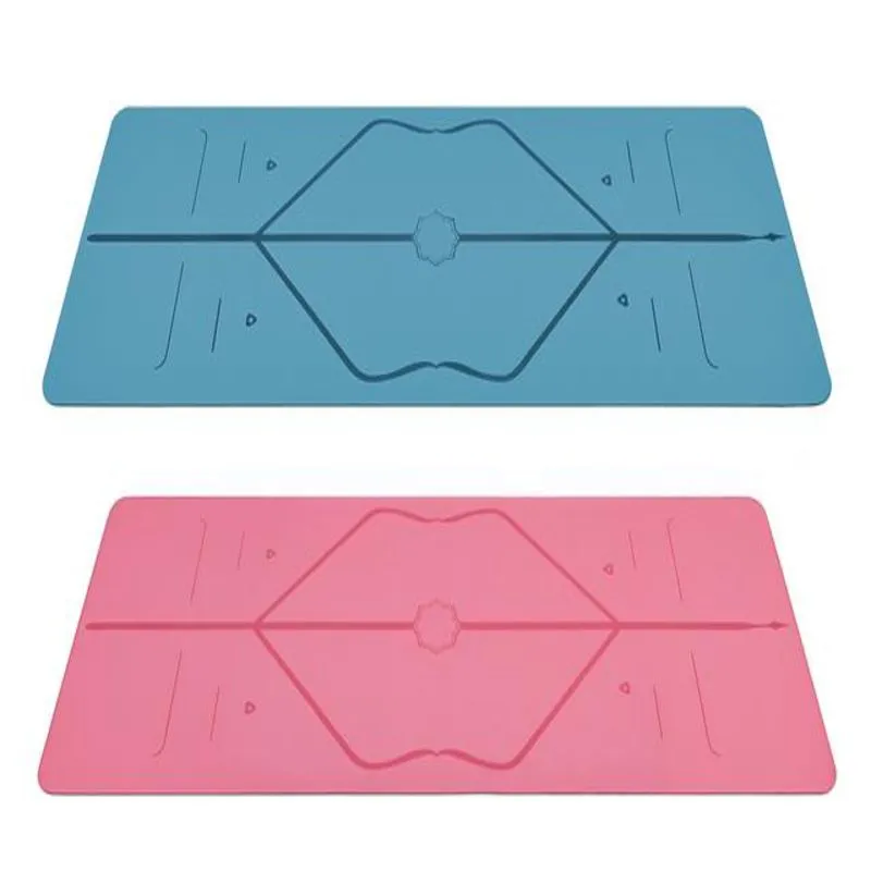 4mm Thick Extra Long and Wide Non Slip Exercise & Fitness Mat for for All Types of Yoga