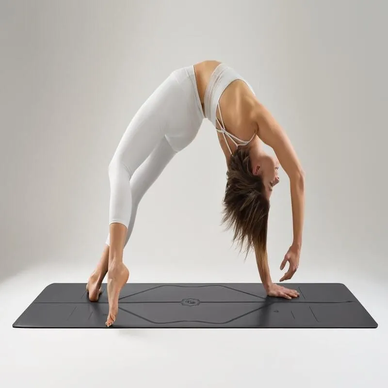 4mm Thick Extra Long and Wide Non Slip Exercise & Fitness Mat for for All Types of Yoga