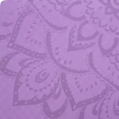 Flow Yoga Mat - Mandala Lavender 6mm -Best For Beginner Practices