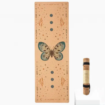 Introducing Our New Cork Rubber Yoga Mat!