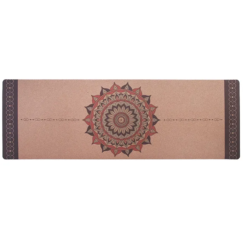 100% Eco Friendly Cork & Rubber, Lightweight with Perfect Size (72” x 24”) and 4mm Thick Innovative Exercise Mat for Hot Yoga