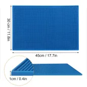 45 cm x 30 cm blue rubber bar mat, stylish and beautiful to meet the needs of every bartender