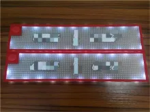 Rectangular, square, round can be customized size brand pattern soft PVC material bar LED bar mat