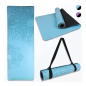 All-Natural Rubber PU Yoga Mat with Eco-Conscious Design for Sustainable Fitness