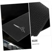 Bar service mat salon silicone mat Hair salon work floor mat silicone portable waterproof mat