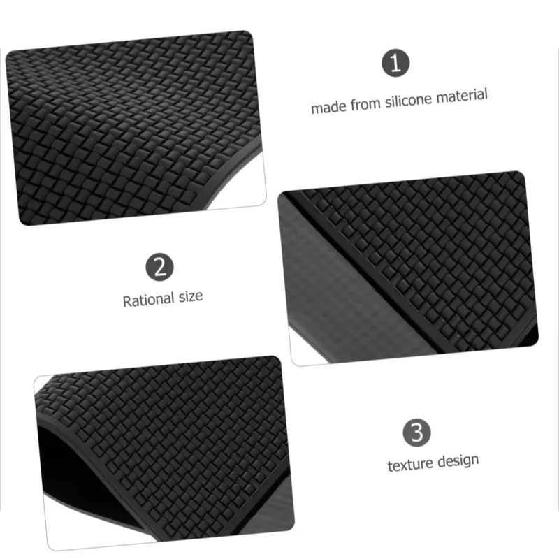 Bar service mat salon silicone mat Hair salon work floor mat silicone portable waterproof mat