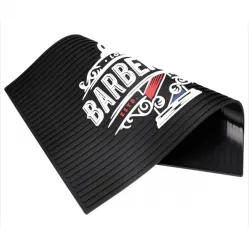 11.8 x 17.7 inches (about 30 x 45 cm) of non-slip elastic rubber barber mat