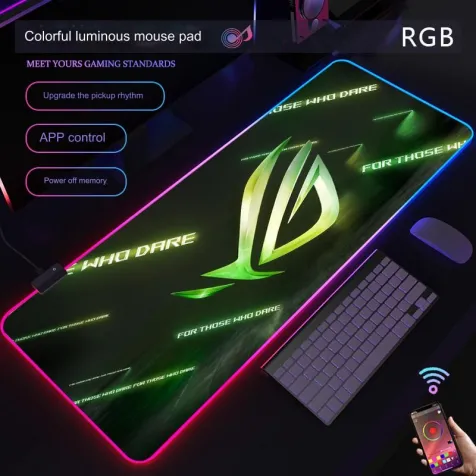 SILIPI RGB Gaming Mouse Pad, Large Mousepad