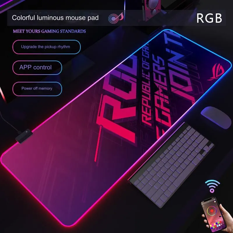 SILIPI RGB Gaming Mouse Pad, Large Mousepad