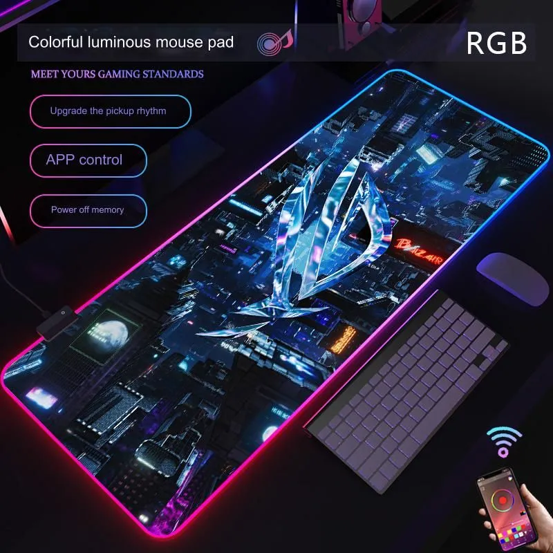 SILIPI RGB Gaming Mouse Pad, Large Mousepad